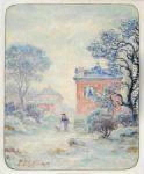 Paysage D'hiver Oil Painting - Claude Emile Schuffenecker