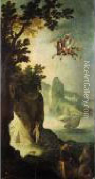 Perseus And Andromeda Oil Painting - Paul Bril