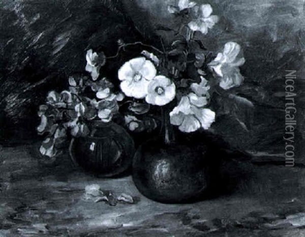 Wicken Oil Painting - Marie (Stevels) van Waning
