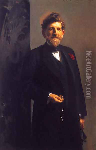 Senator Calvin Brice Oil Painting - John Singer Sargent