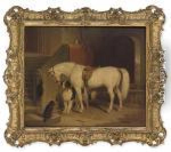Prince George's Favourites Oil Painting - Landseer, Sir Edwin