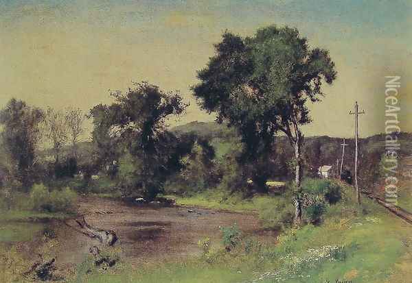 Pompton Junction Oil Painting - George Inness