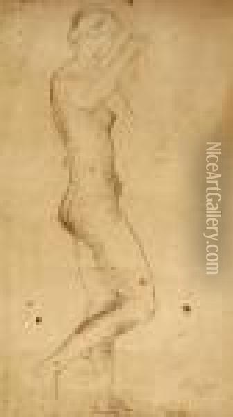 Nude Oil Painting - Moissey Kogan