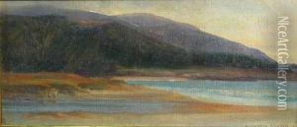 Carmel River Oil Painting - Elizabeth Strong