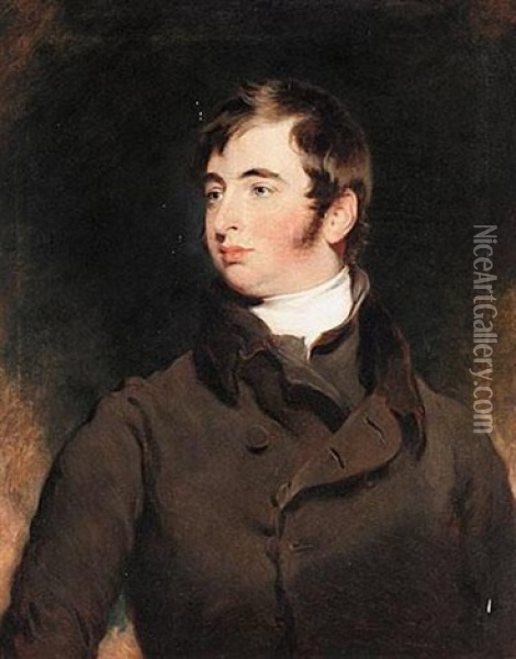 Portrait Of George Charles Pratt, Earl Of Brecknock Oil Painting - Thomas Lawrence