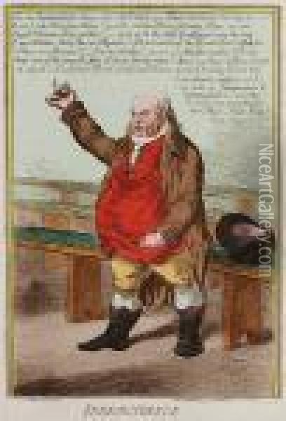 Independence Oil Painting - James Gillray