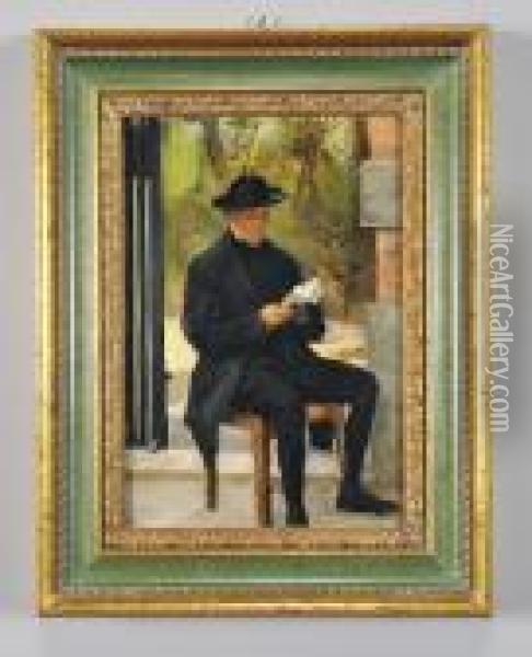 Don Giovanni Oil Painting - Silvestro Lega