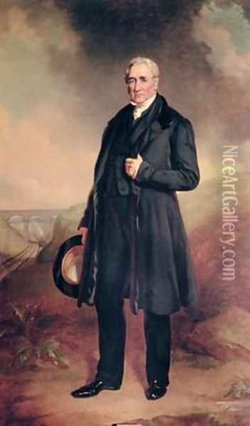 George Stephenson Oil Painting - John Seymour Lucas