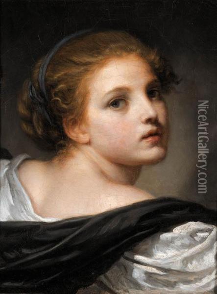 Greuze, J.-b. Oil Painting - Jean Baptiste Greuze