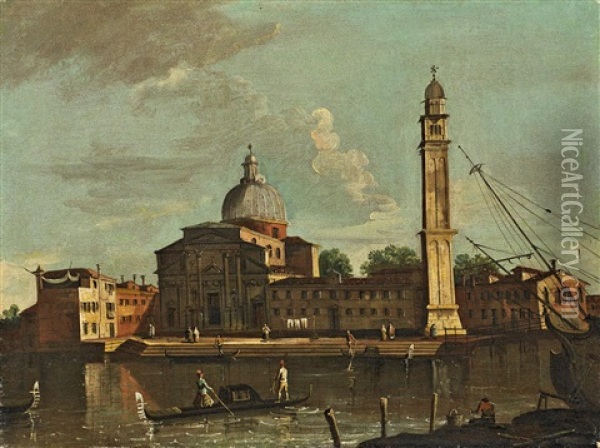 San Pietro Di Castello, Venedig Oil Painting - Francesco Tironi