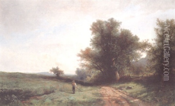 Der Maher Oil Painting - Gustave Eugene Castan