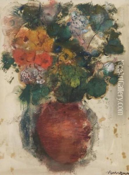 Bouquet De Fleurs Oil Painting - Joachim Weingart