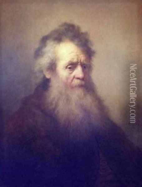Portrait of an Old Man 3 Oil Painting - Rembrandt Van Rijn