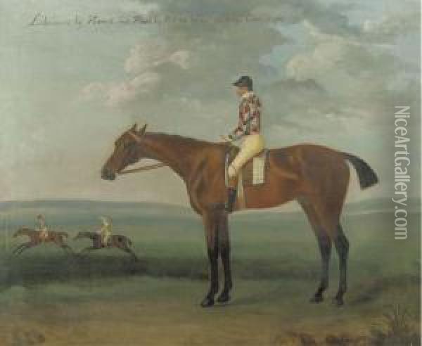 Laburnum, With Jockey Up Oil Painting - J. Francis Sartorius