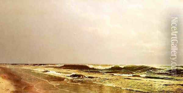 Atlantic Seascape Oil Painting - William Trost Richards
