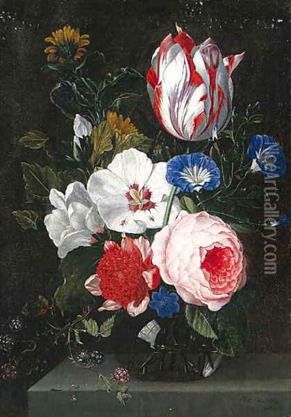Morning glory Oil Painting - Nicolaes Van Verendael