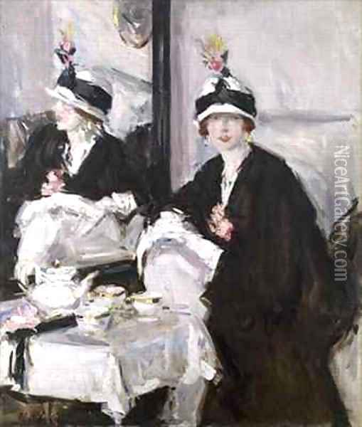 Reflections Oil Painting - Francis Campbell Boileau Cadell
