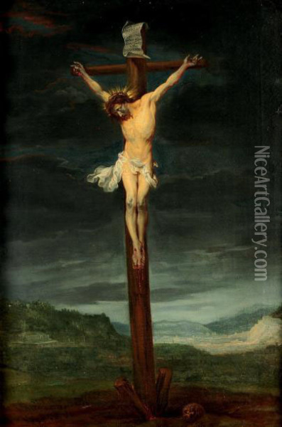 Le Christ En Croix Oil Painting - Sir Anthony Van Dyck