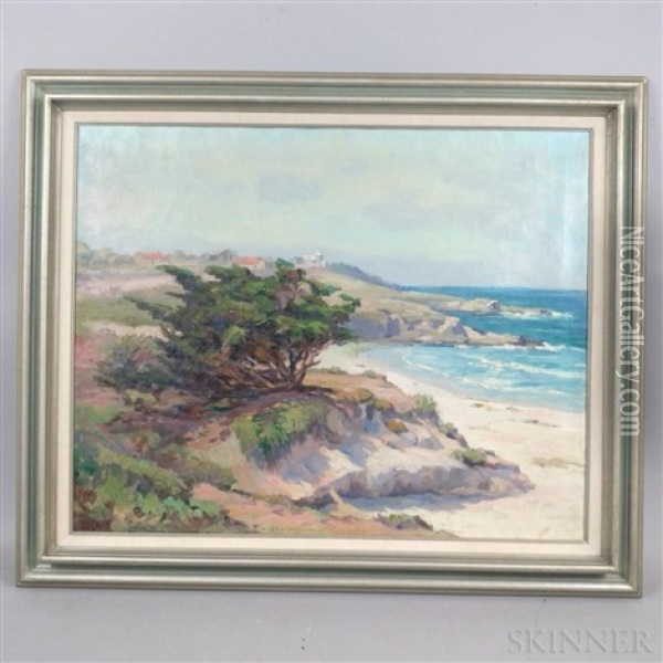 Carmel, California Oil Painting - Ada Belle Champlin