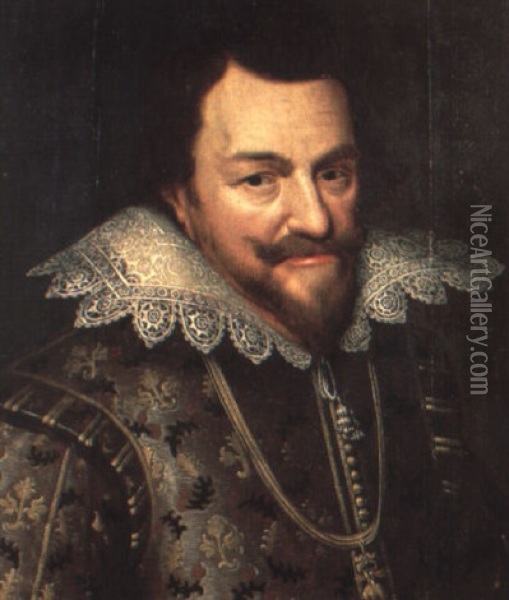 Portrait Of Philip, Prince Of Orange Oil Painting - Gerrit Van Honthorst