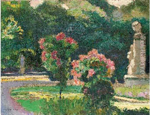 Jardin Oil Painting - Victor Charreton