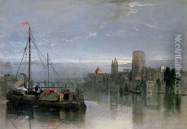 View of Cologne Oil Painting - Henry Bright
