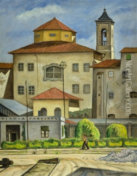 Marittima Oil Painting - Giovanni Zannacchini