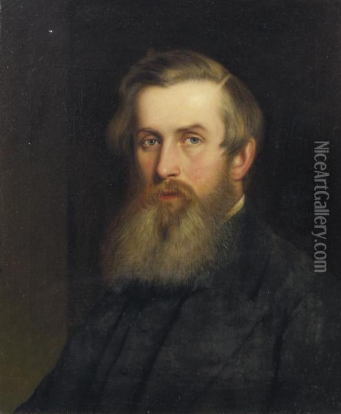 Portrait Of Francis Alexander Keith-falconer Oil Painting - John Edgar Williams