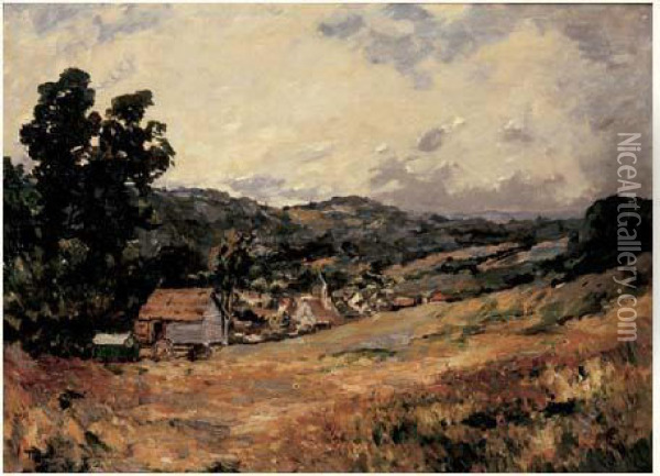 Paysage De Montagne Oil Painting - William Georges Thornley