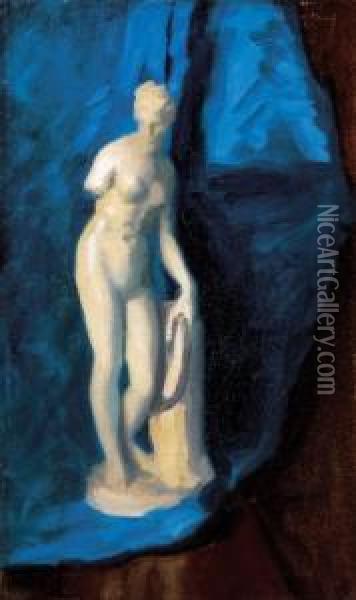 Venus Still-life Oil Painting - Karoly Ferenczy