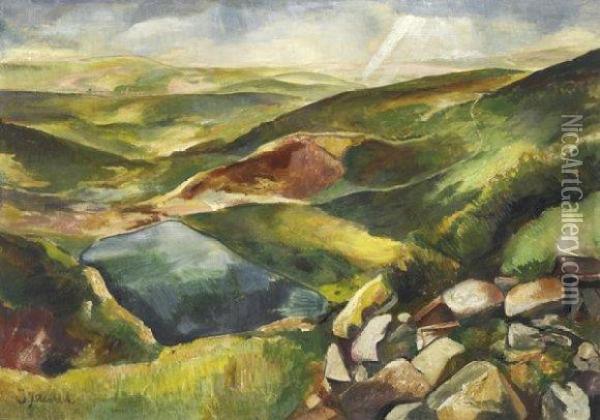 Riesengebirge Oil Painting - Willy Jaeckel