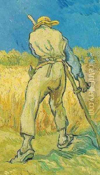 The Reaper (after Millet) Oil Painting - Vincent Van Gogh