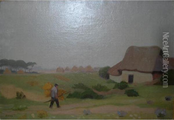 La Bievre Oil Painting - Jules Emile Zingg
