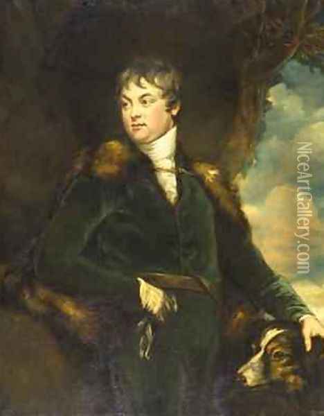 Portrait of Thomas Lister Parker 1802 Oil Painting - James Northcote