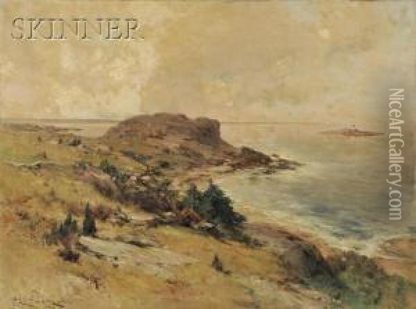 Coastal Scene Oil Painting - George Henry Smillie
