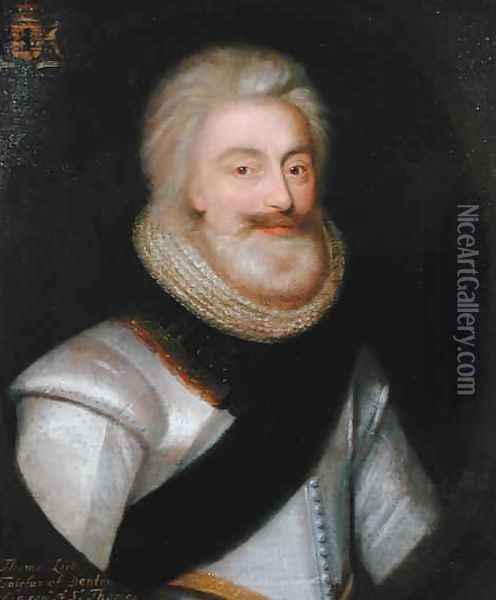 Thomas 1560-1640 1st Lord Fairfax Oil Painting - George Jameson