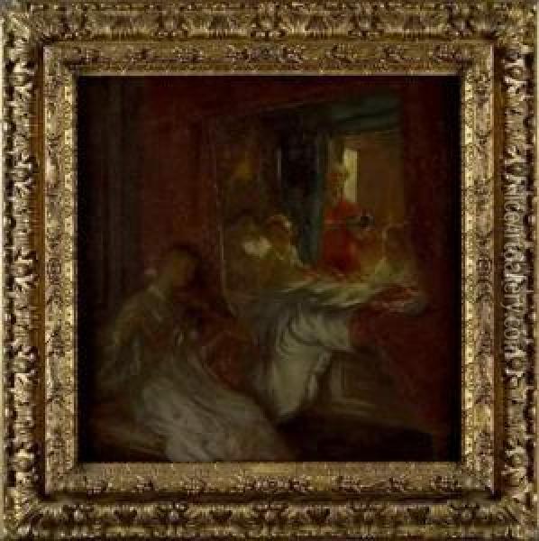 Le Jeune Roi Oil Painting - Gaston de Latouche