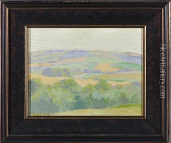 Summer Landscape Oil Painting - Bruce Crane