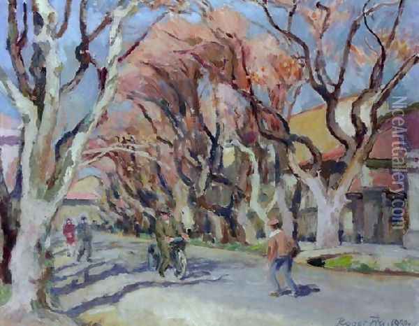 Carpentras Oil Painting - Roger Fry