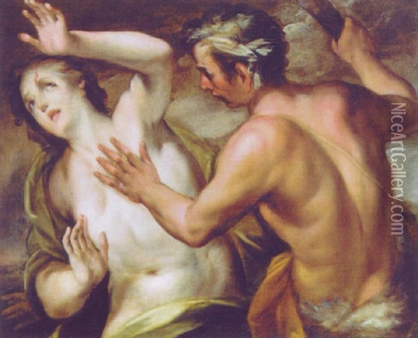Kain Und Abel Oil Painting - Pietro Antonio Magatti