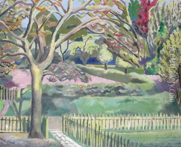 Whiteleaf Orchard Oil Painting - Paul Nash