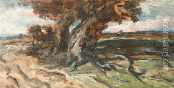 Landscape Oil Painting - Willem Van Konijnenburg