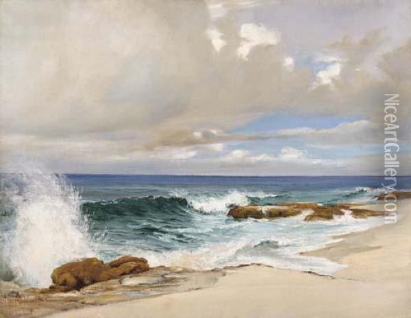 Laysan Island Oil Painting - Charles Abel Corwin