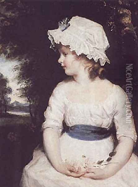 Simplicity Dawson Oil Painting - Sir Joshua Reynolds
