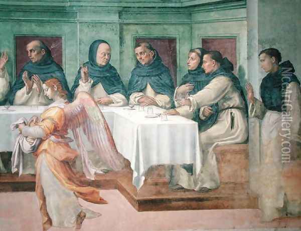 The Last Supper, from the San Marco Refectory Oil Painting - Bartolommeo Sogliani