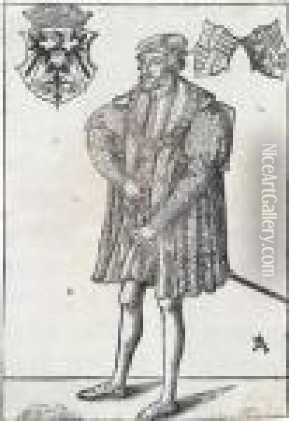 Kaiser Ferdinand I. Oil Painting - Lucas The Elder Cranach
