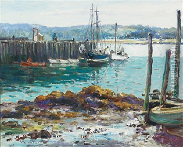 At Grand Manan, N.b. Oil Painting - George Horne Russell