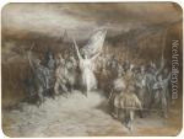 La Marseillaise Oil Painting - Gustave Dore
