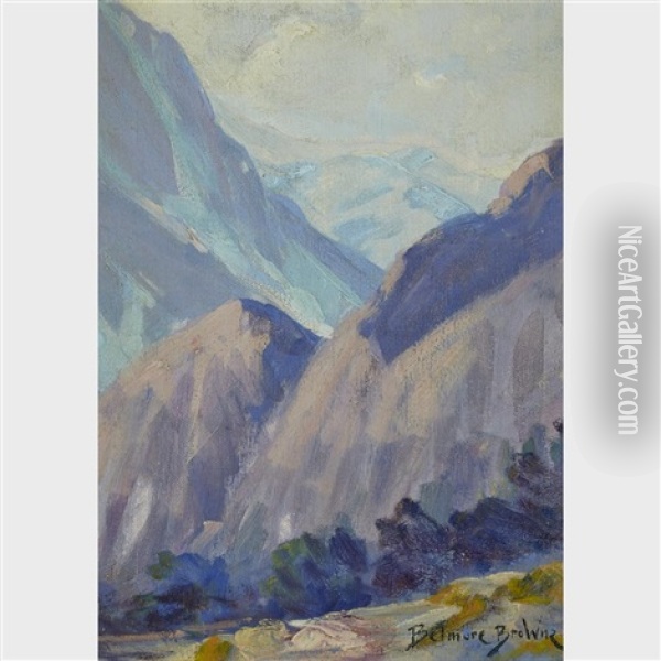 Mountain Vista Oil Painting - Belmore Browne