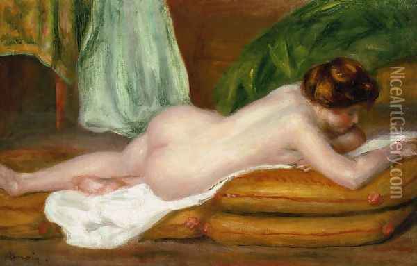 Rest Oil Painting - Pierre Auguste Renoir